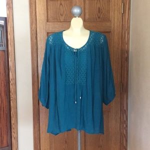 ALYX Two In One Teal Blouse
